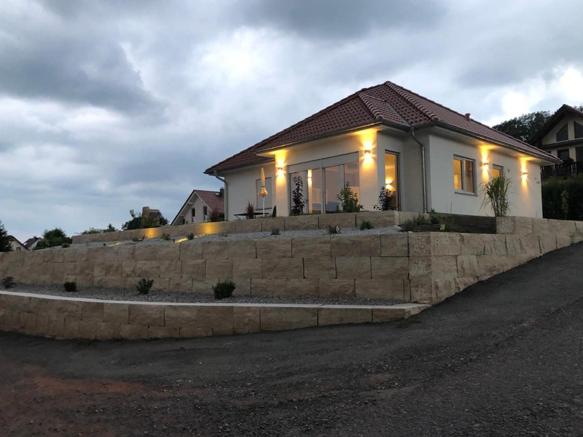 Ferienhaus Blick Zum Rennsteig Etterwinden מראה חיצוני תמונה
